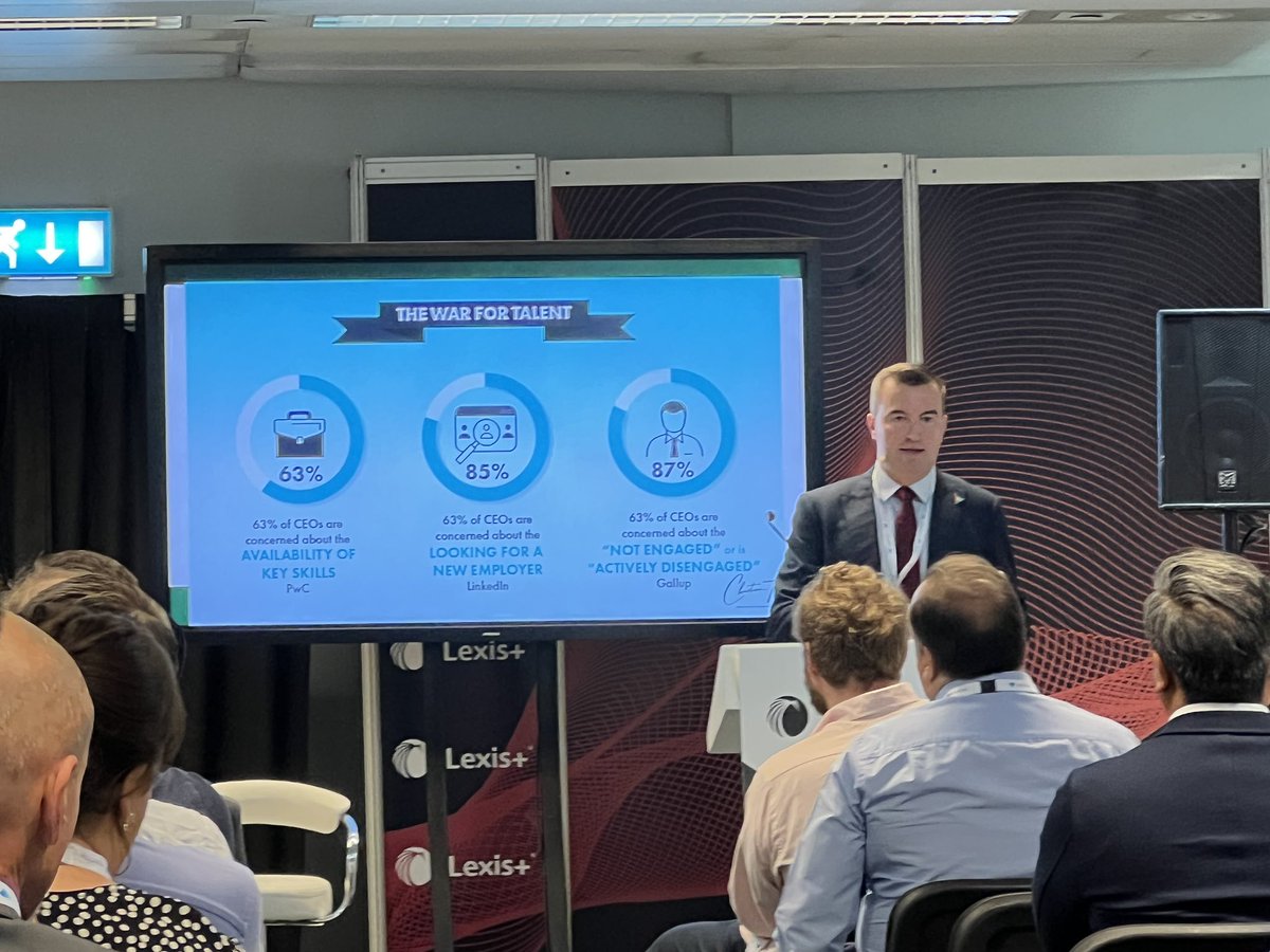 stu_mchugh's tweet photo. #bltf2022 Really interesting session about #infosec leadership from Christian Toon CSIO of @Pinsent_Masons #BLTF2022 @LegalTechNLM https://t.co/BH0T3TbsrZ