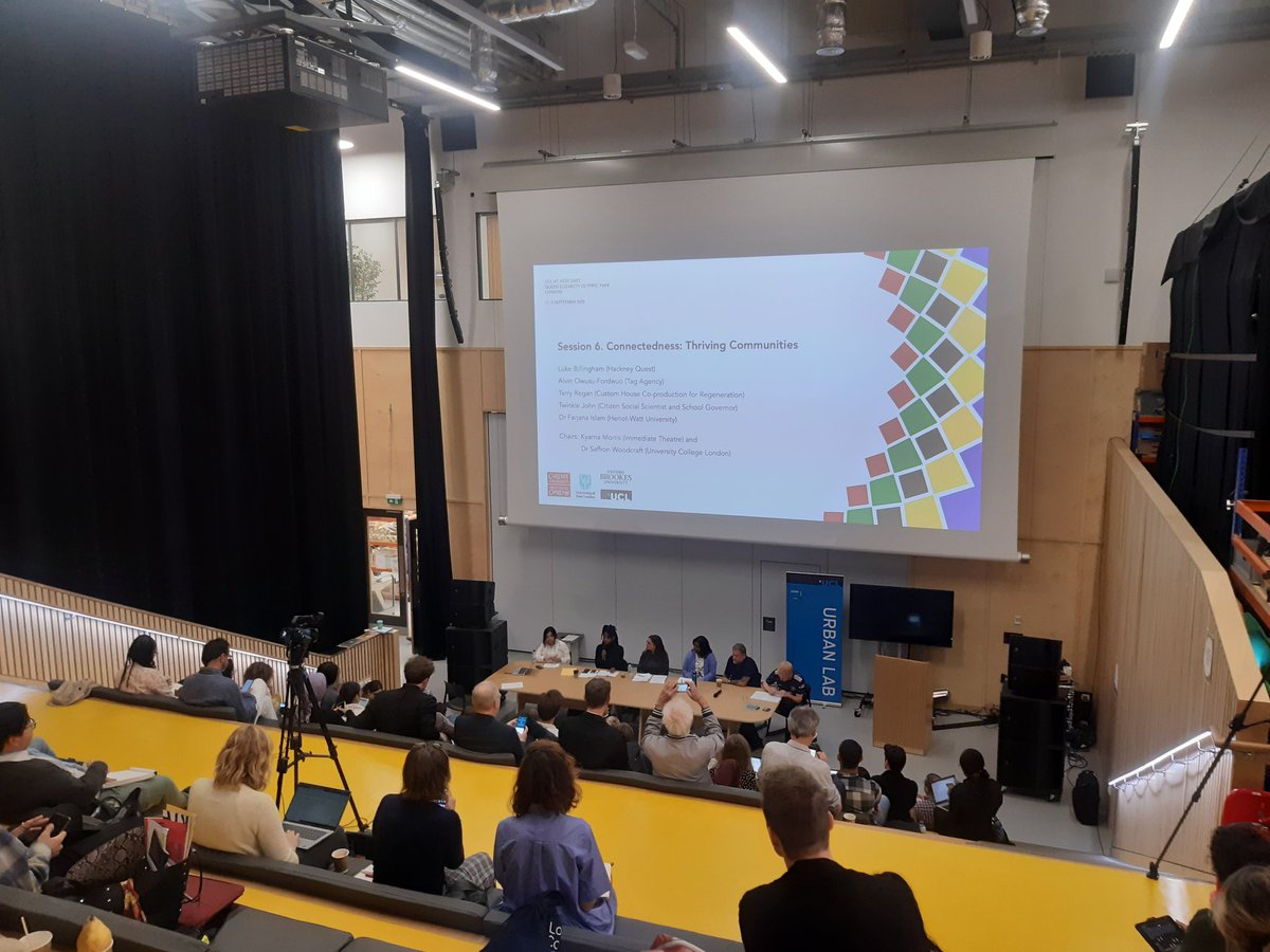 andrewsmithwest's tweet photo. Chairing duties complete, so I can now sit back and enjoy the next session of the #stateofthelegacy conference @UCLEast. Next up: Connectednesss: Thriving Communities involving representatives from some key local organisations. https://t.co/MC3dfsxSQs