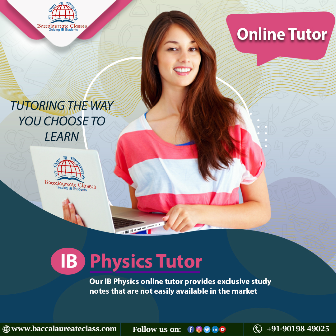 bclasses4ib's tweet image. Our highly experienced faculty of Online IB Physics tutors have precise knowledge on every critical concept of Physics, theories, and laws, complex formulas relevant to difficult topics, equations and numerical, etc.
#ibtutor #ibonlinetutor #ibphysicstutor #tuitionclasses #online