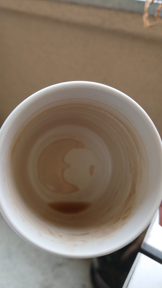 Kaffee alle und schon geht der Mond auf