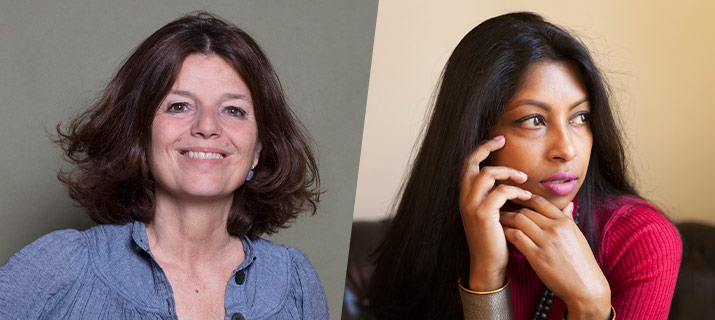 ifru_london's tweet photo. #Talk 

Join authors Maylis de Kerangal &amp; Shumona Sinha who will discuss their recently published novels #Eastbound &amp; #DownwiththePoor in a lively talk with @LaurenElkin &amp; Prof. Russel Williams (@AUParis) 

27 Sept @ifru_london 
👉https://t.co/RsjD8MuMSP https://t.co/LUHr9SgRoj