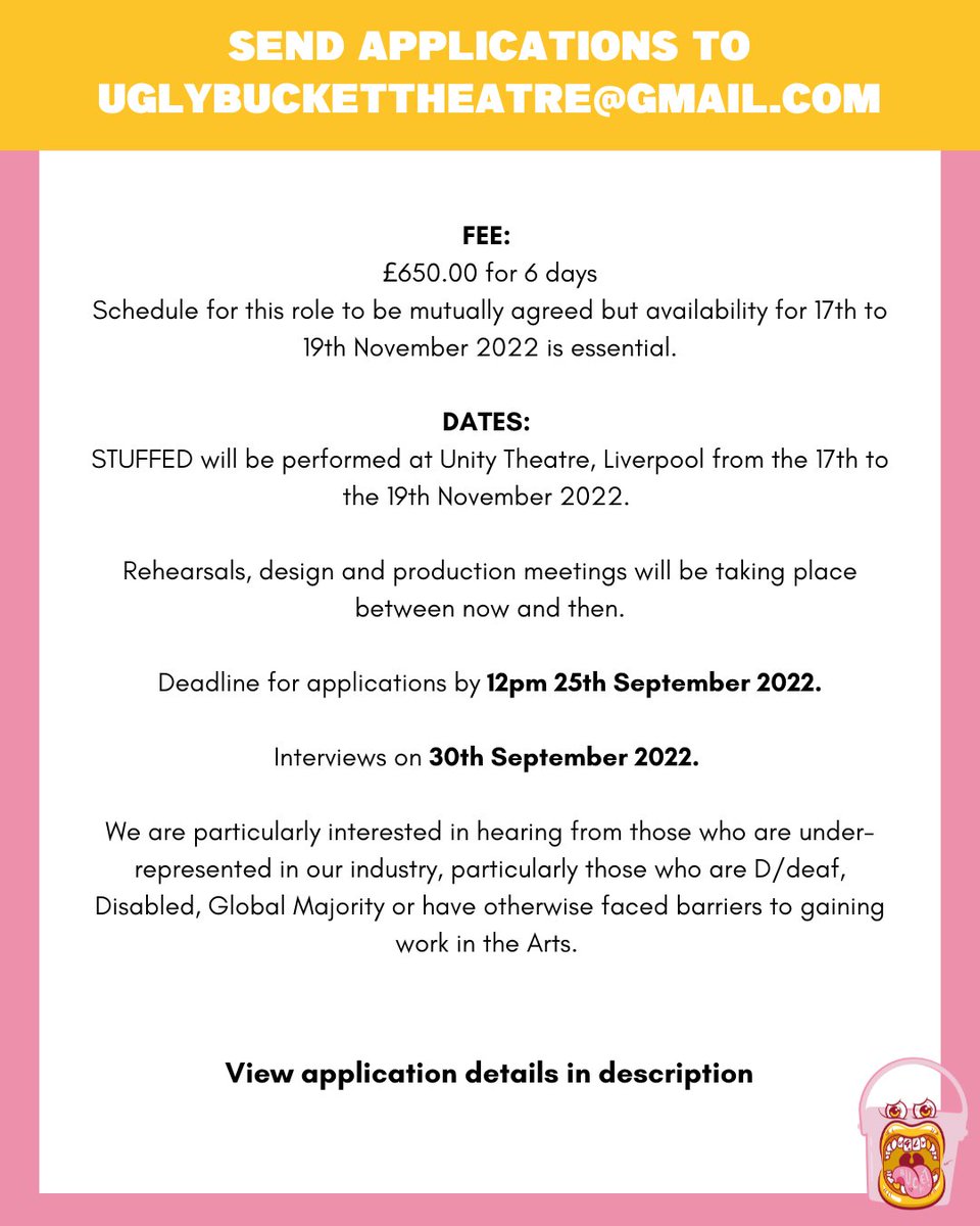 Ugly Bucket Theatre tweet media