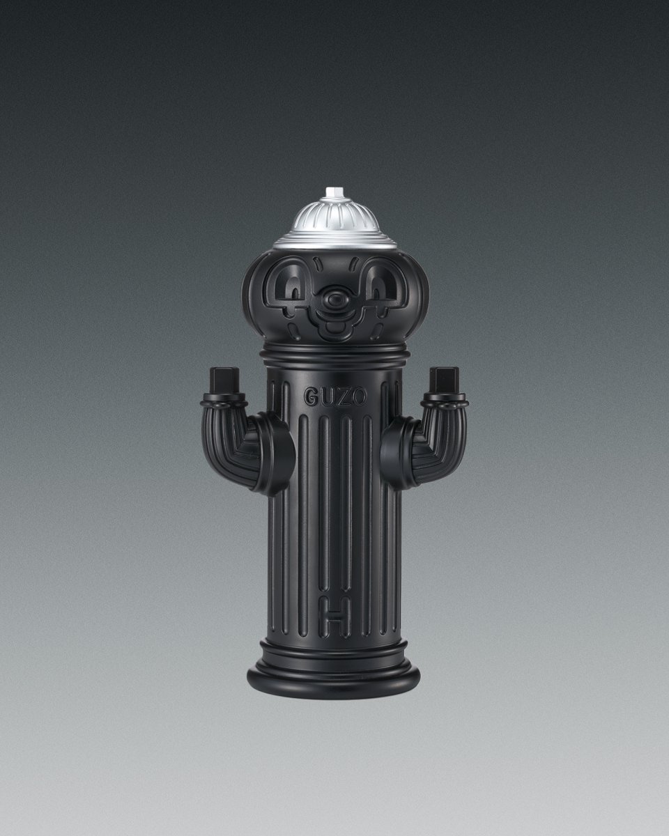 #Haroshi is back with his nostalgic fire hydrant, continuing his Guzo series, a Japanese term that means “idol” or “statue," and anthropomorphizing an otherwise soulless piece of utilitarian infrastructure by granting it a face. #AuthenticatedByZHEN
