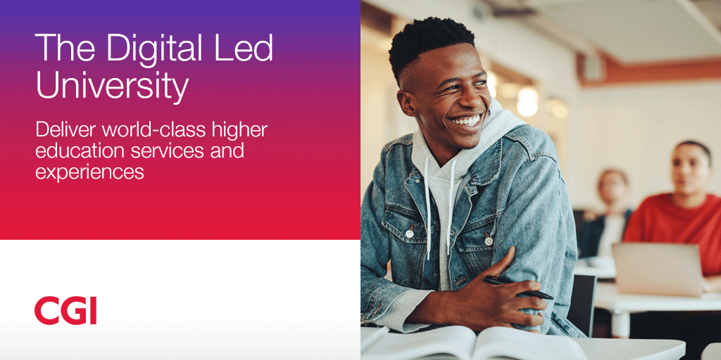 CGI_UKNEWS's tweet photo. We’ll support your #university with a #DigitalTransformation strategy that delivers the best quality services, helping to meet the wide-ranging needs of students, alumni, staff and investors as they navigate the #HigherEducation experience https://t.co/l5vMzcVVqU #WeAreCGI https://t.co/iUBE7FwW1i