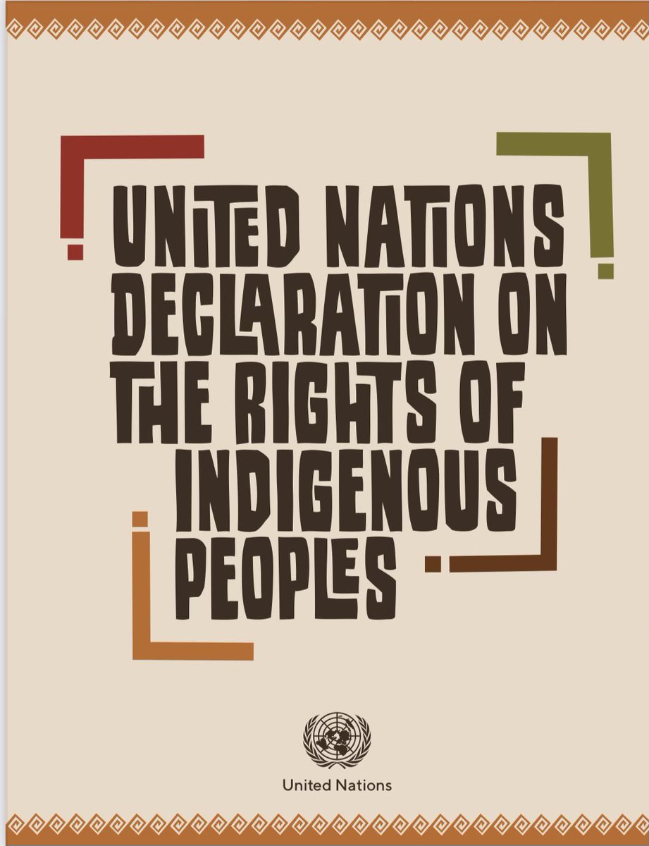 September 13, 2007 (15 years ago) the United Nations Declaration on the Rights of Indigenous Peoples (UNDRIP) was adapted by the General Assembly - Canada was 1 of 4 countries to vote against it. See nctr.ca/education/teac… &amp; learningbird.com/speaking-about… for classroom connections