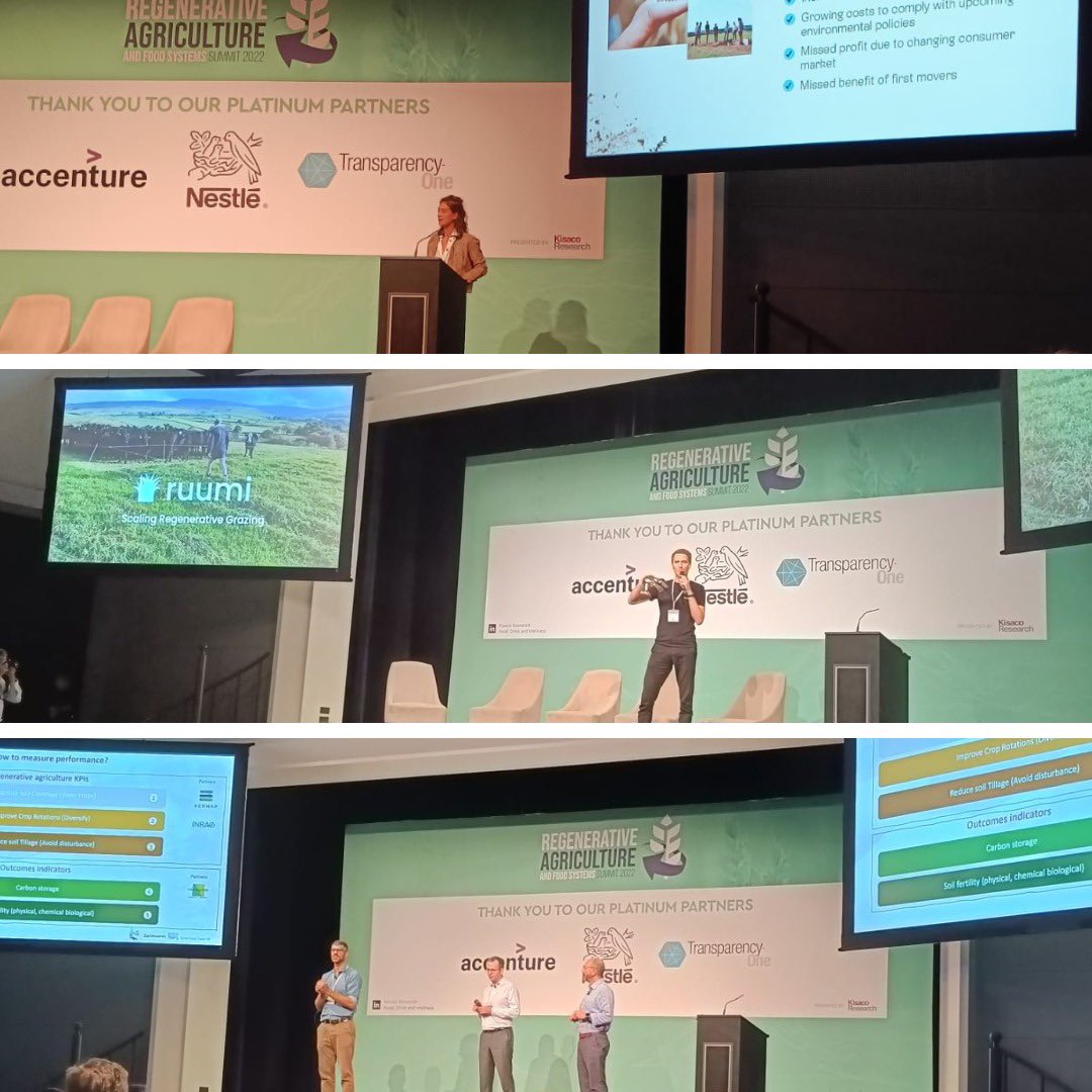 AgroCaresWorld's tweet photo. Last week AgroCares participated in the Regenerative Agriculture and Food Systems Summit.
#agrocares #nutrientintelligence
#RegenerativeAgricultureAndFoodSystemsSummit
#datasolutions #smartfarming #factbasedfarming #smartagriculture #intelligentfarming #amsterdam #netherlands https://t.co/WumL0l7xZD