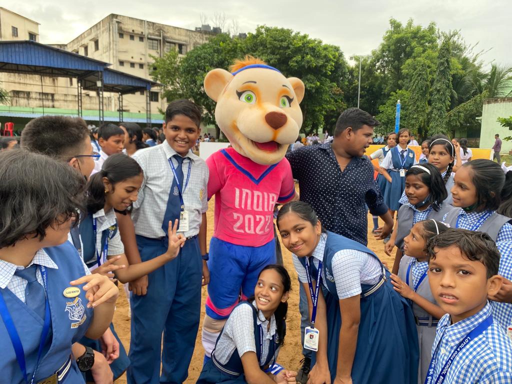 sports_odisha's tweet photo. A day out with #Ibha🦁!!
#KickOffTheDream #U17WWC https://t.co/JIhptZqIzp