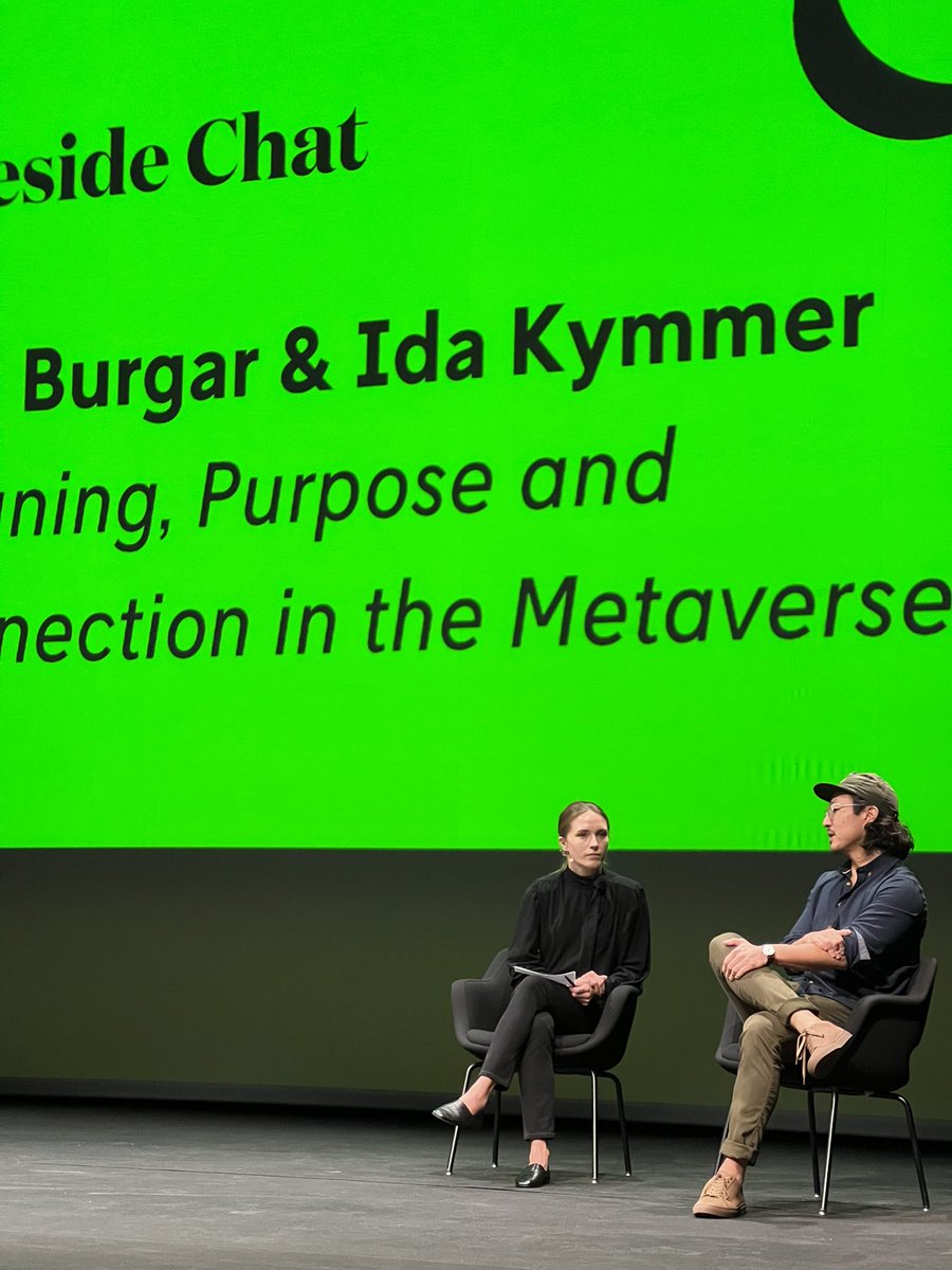 brutalgardener's tweet photo. Morning inspiration at Opera Beyond event in Helsinki, all this XR, metaverse, new innovations #operabeyond https://t.co/dCy9VyVGjI