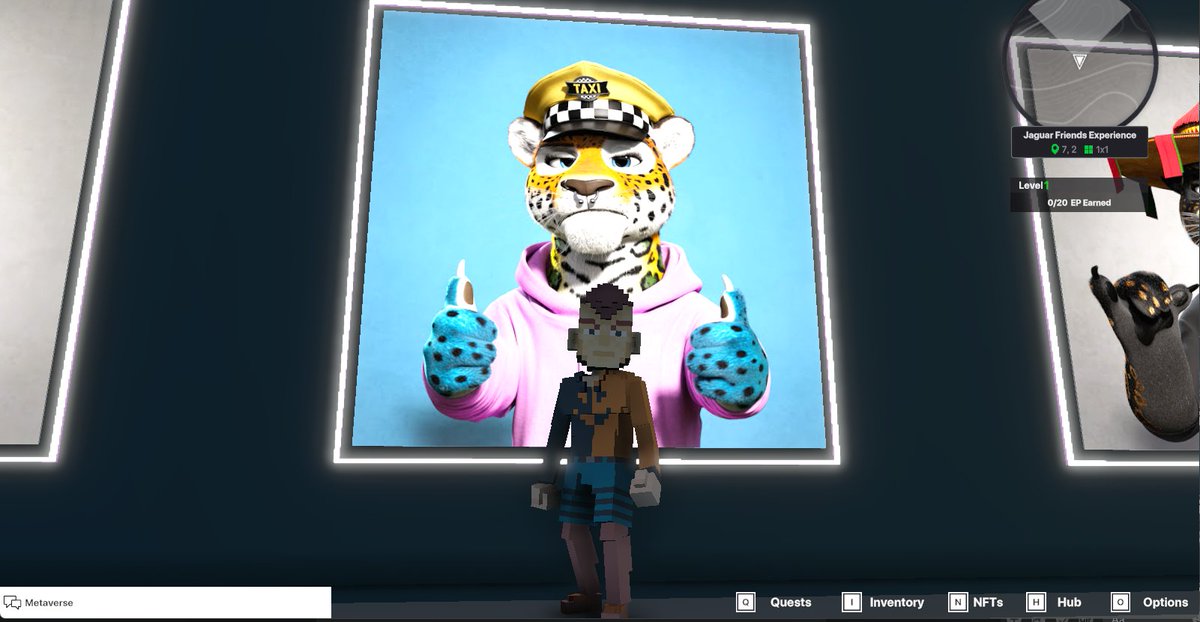 tt556aamm's tweet photo. @TheSandboxGame @jagfriends_nft I just finished my quest on 
@jagfriends_nft

 experience on the #sandboxalphaS3 for a chance to win a Season 3 Alpha Pass! Here I am in Legendaries Room, check out my screenshot!

#jaguarfriends https://t.co/ev8mz7Y4yy