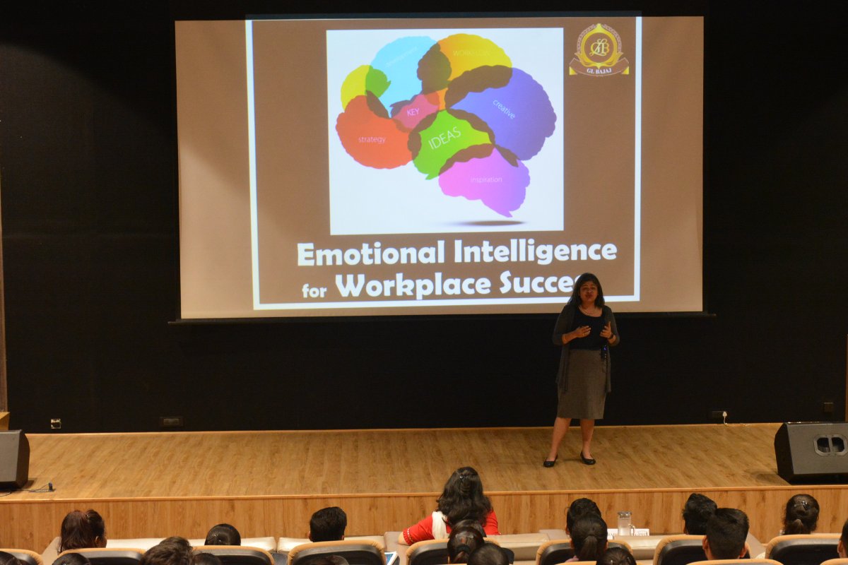glbajajimr's tweet photo. GLBIMR.PGDM Institute, organized an Expert Talk on “Emotional Intelligence for Workplace Success” on 10/09/2022. Ms. Radhika Sharma, Learning Partner and Manager- L&D MetLife was resource person of this expert talk.
#GLBajaj #GLBIMR #DrSapnaRakesh #ExpertTalk #ExpertTalkSeries https://t.co/MivMAg5mS3
