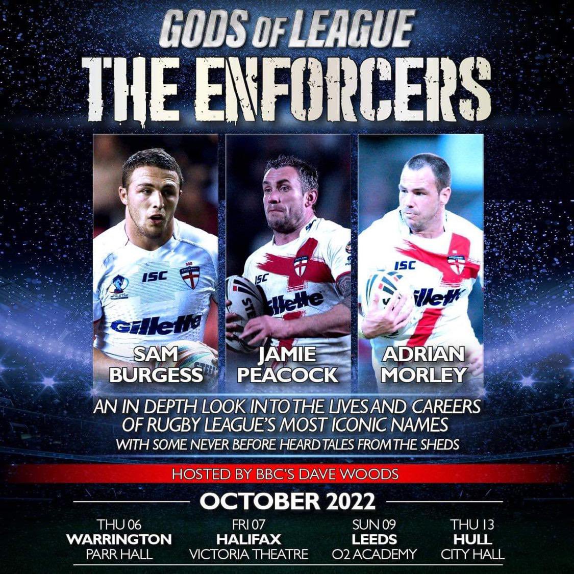 alexsimmonstv's tweet photo. How good does this look @SamBurgess8 @JamiePeacock10 and Adrian Morley!

Can’t wait to see the show in Leeds get your tickets here and get involved https://t.co/I64j1lL4xk

Anyone fancy the Leeds one with me?
@SeniorGareth @RichardKosmala https://t.co/HT1aF2W71O