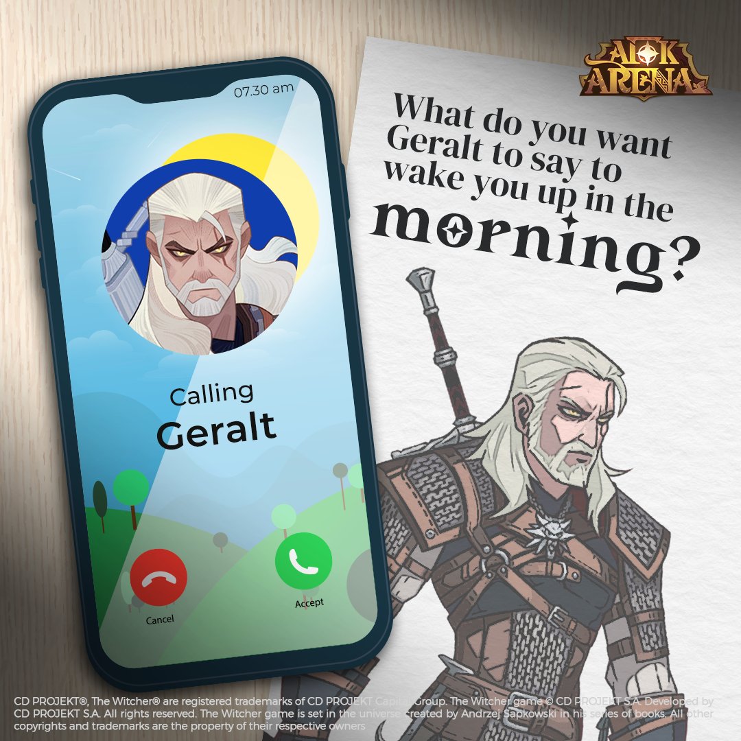 AFK Arena on Twitter "💌Share one sentence you want him to say the most