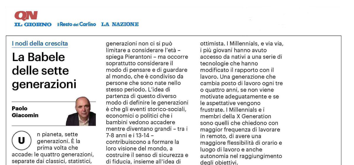 FondazioneNE's tweet photo. Per la prima volta 7 (SETTE!) generazioni convivono sulla Terra. 

Paolo Giacomin riprende le considerazioni della nota 10 elaborata da @gianluca_toschi a partire dal saggio di Isabella Pierantoni per il #rapportonordest2022. 
@qn_lanazione @qn_carlino @qn_giorno https://t.co/os49ABnI9r