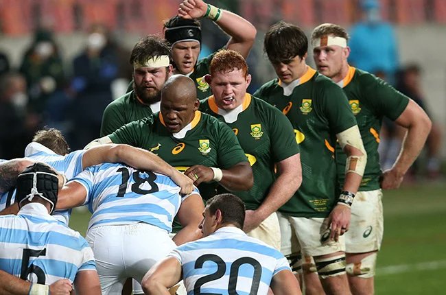 #Springboks Vandag is D-dag vir Jacques Nienaber; die span wat die Poemas tuis moet aanvat word vandag aangewys, is daar genoeg slaankrag voor en finesse agter? Kan die Bokke mooi maak? Foto: Getty Images @Springboks @RADIORUGBY2 #CastleLagerRugbychampionship