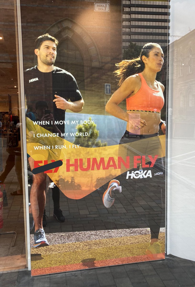Ketherbound's tweet photo. nice to see a Leeds sport shop paying tribute to the Lads @HUMANFLYleeds https://t.co/Ibsj4xUPr8