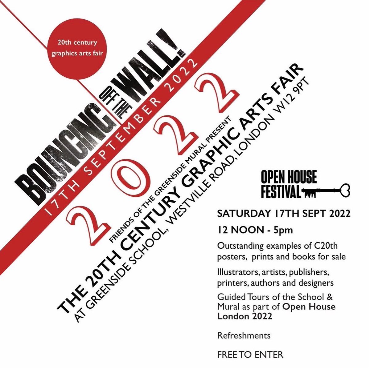 This Saturday Bouncing Off the Wall! 12-5pm at Greenside Primary School, W12 chiswickcalendar.co.uk/event/bouncing…