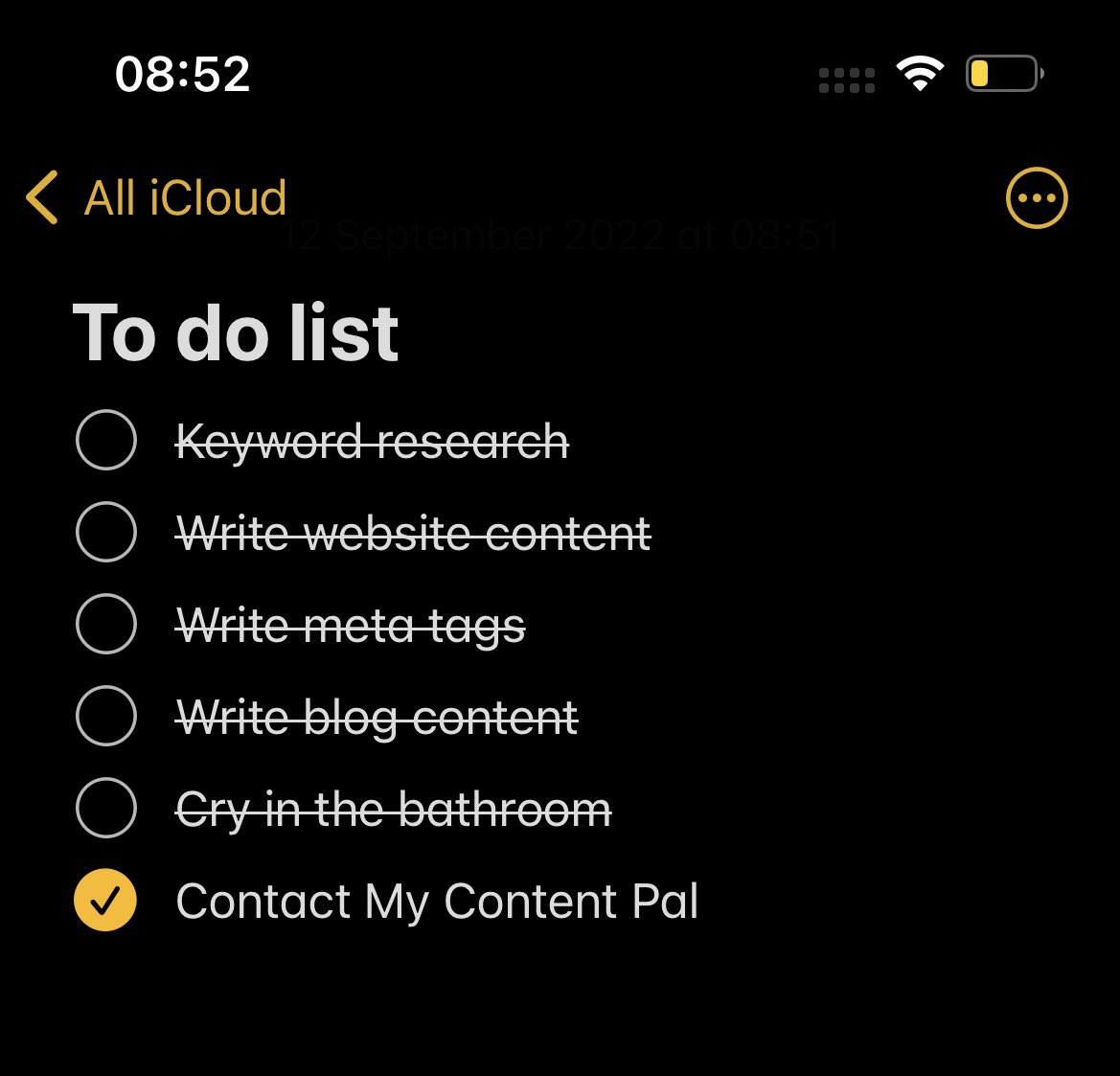 *Passes a tissue* 
We’ll take it from here.