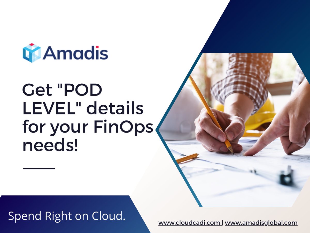 cloudcadi's tweet photo. Tracing the root cause of cloud waste is complicated as the #cloudserviceproviders like #azure, #aws provide only "NODE LEVEL" cost details.

But, do you know that #CloudCADI can give you "POD LEVEL" cost details with which you can leverage your #cloudinvestments at its max?

Try https://t.co/2cdBJj13ZU