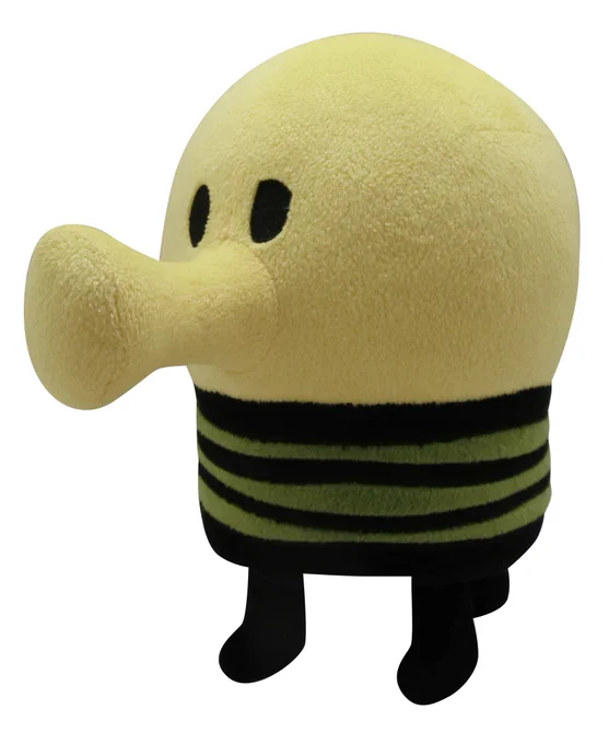 today's lil' dude (dood, if you will,) of the day is doodle the doodler from doodle jump!! (he/him) 
