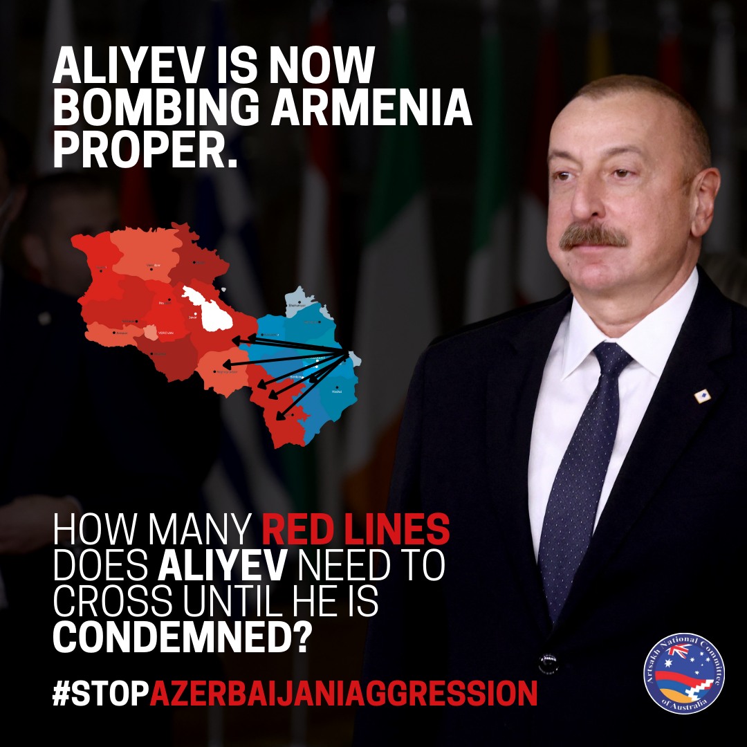 I am outraged to hear that Azerbaijan has shelled the homes of innocent civilians in Artsakh and is now attacking #Armenia's border. I strongly condemn this clear violation of the current ceasefire. Australia, must halt all assistance to Azerbaijan – immediately. <a href="/ANCaustralia/">Armenian National Committee of Australia (ANC-AU)</a>