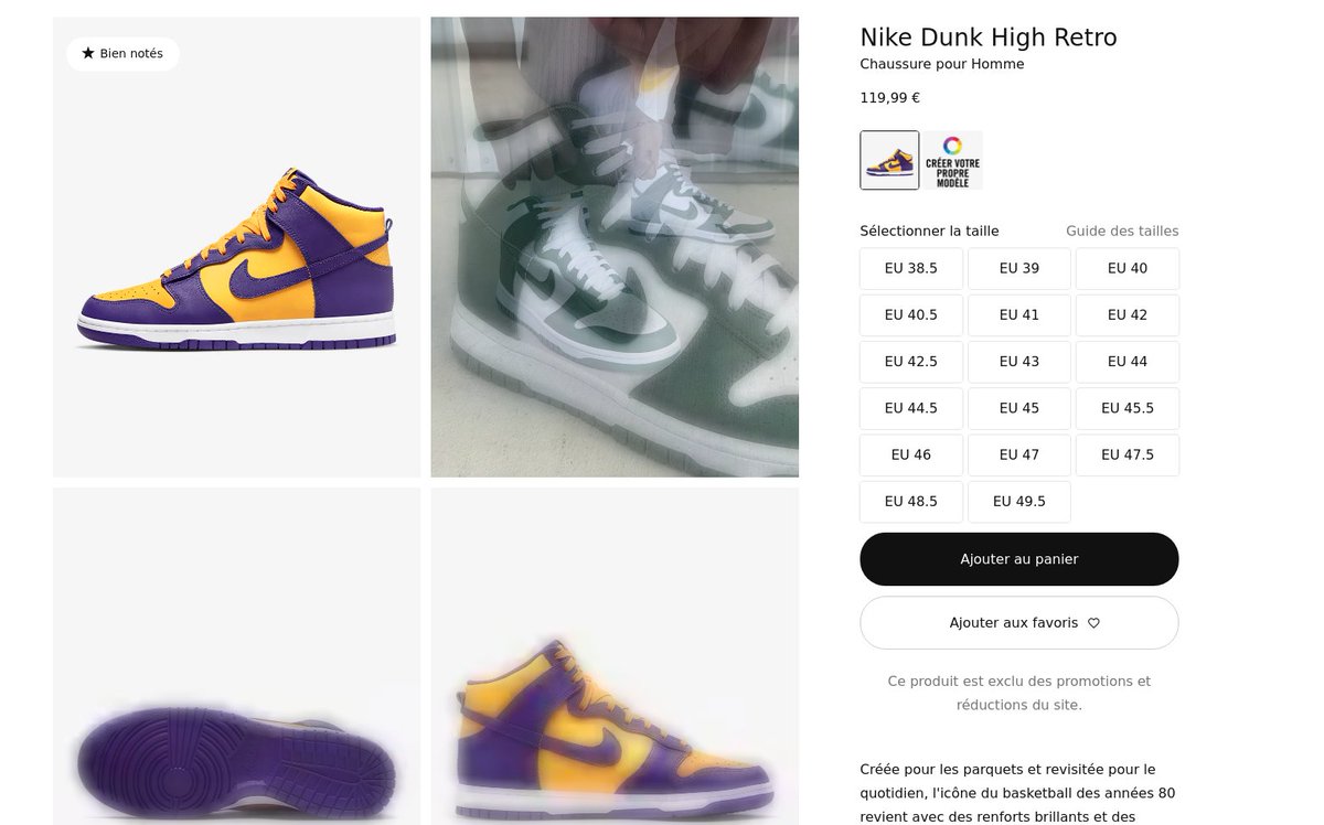 raffle_sneakers's tweet photo. RESTOCK Nike Dunk High Retro on Nike

BE: https://t.co/e2oD5UPXnX
DE: https://t.co/usjhsR5d7J
ES: https://t.co/5cPYcCvNGz
FR: https://t.co/elD9CVtWFU
GB: https://t.co/mswk6IvfD8
IT: https://t.co/FQDFAlei49
NL: https://t.co/zVY1qid0gr https://t.co/pspwnNaxrf
