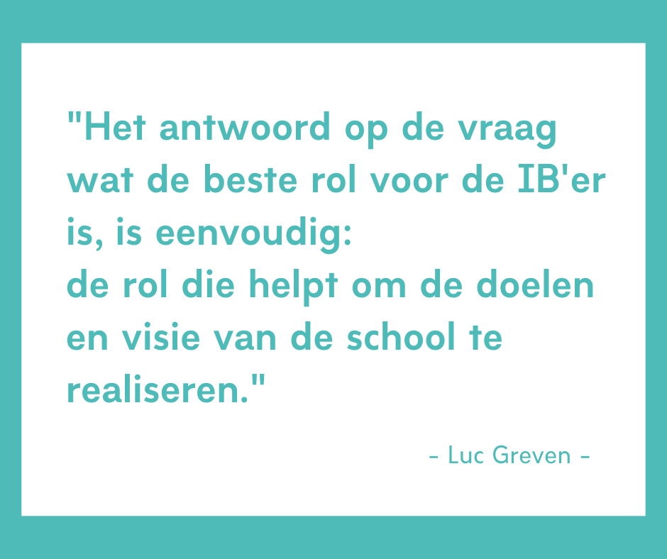 '𝗗𝗘' 𝗜𝗕'𝗲𝗿 bestaat niet. IB, KC of nog iets anders? Zoals Luc Greven in zijn nieuwe boek aangeeft: het gaat om de rol die helpt om de doelen en visie van de school te realiseren.
Bestel het boek 'De 10 principes van de intern begeleider' direct via: instondoboeken.nl/product/350/De…