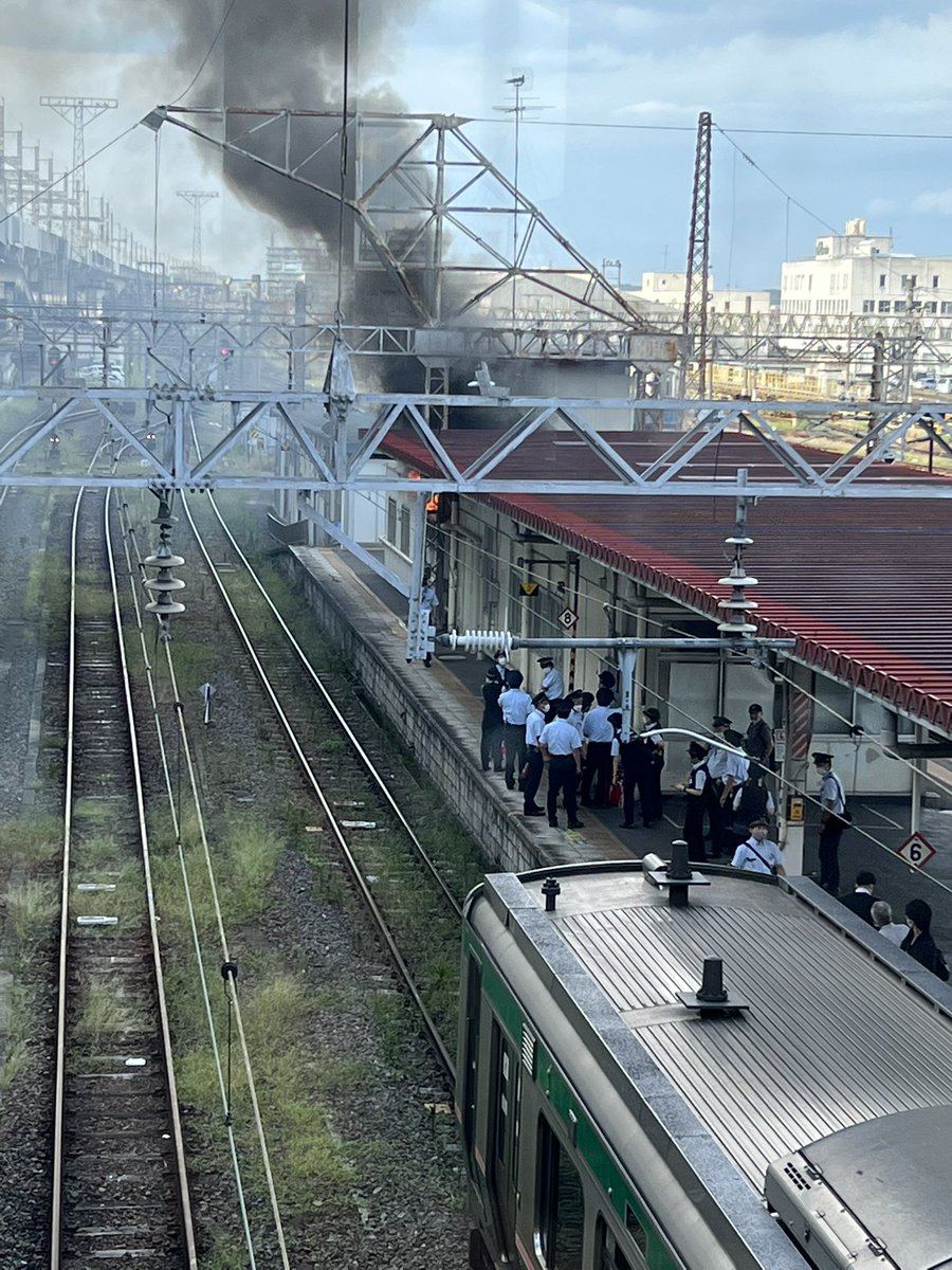 ｊｒ郡山駅待合室付近の火事元の災害場所はどこ ツイッターや2番3番ホームの北の出火原因も調査