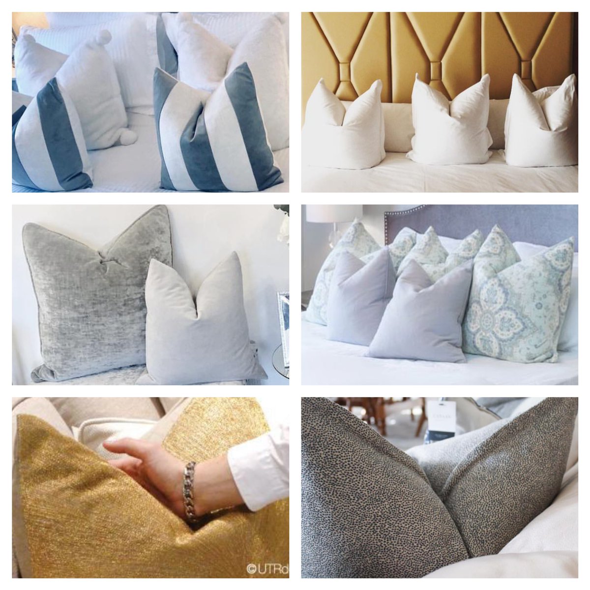 karate chopped cushions