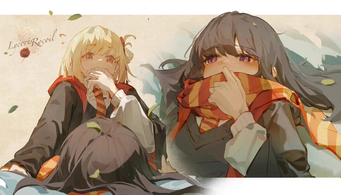 #リコリコ【hp+私貨】都這樣還不親一個我摁著你們親 