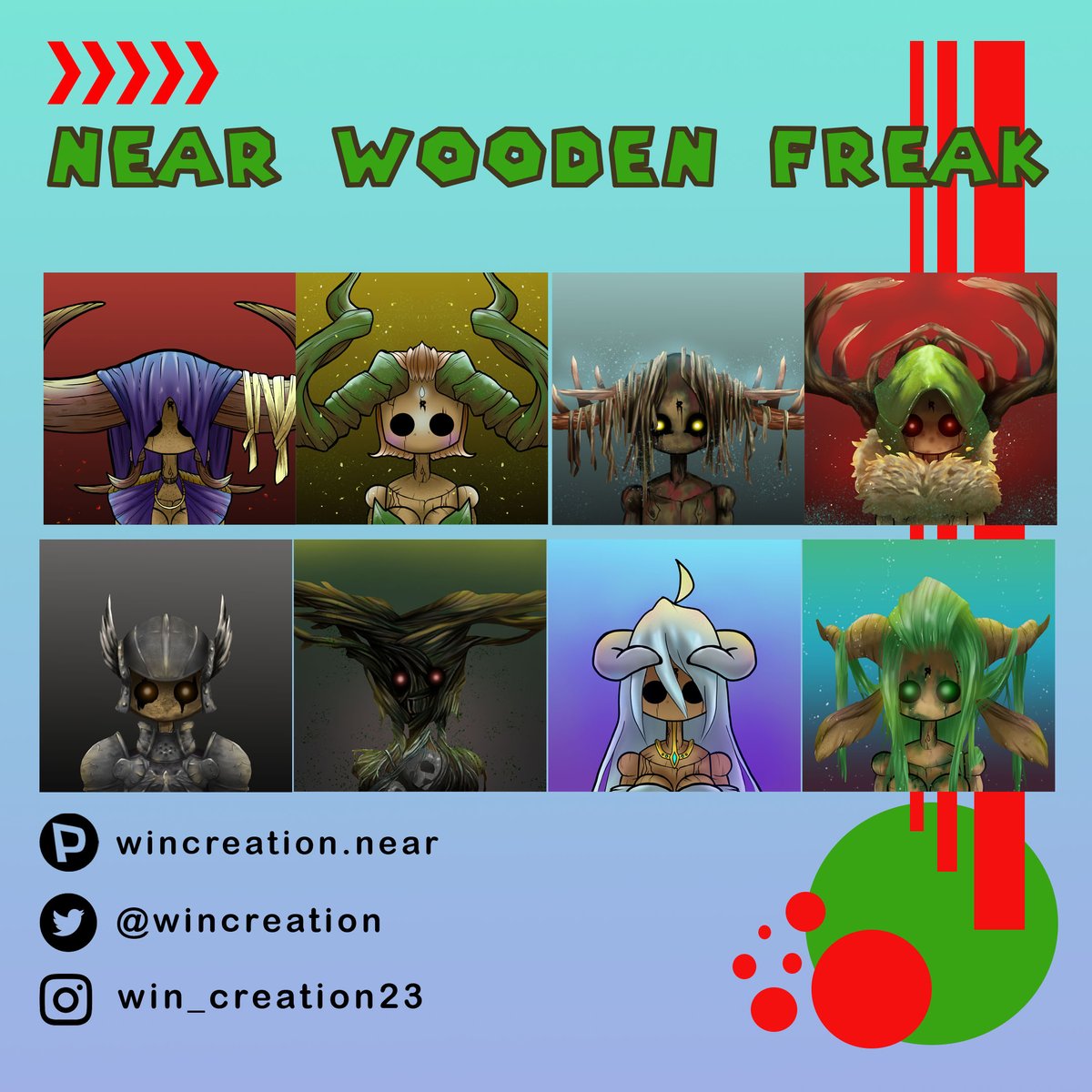 Let's go 🥰 New Batch of $NEAR WOODEN FREAK available now @ParasHQ 🪵 🔥

Check Collection Here ⬇️⬇️⬇️
paras.id/collection/nea…

@Fil_ArtistGuild <a href="/HypeDAO/">HypeDAO</a> <a href="/NEARPhilippines/">NEAR Philippines I Create Without Limits</a> 
#nearNFTs #NFTCommunityy  #ArtistOnTwitter