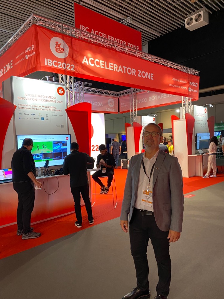 NetInsight's tweet photo. That’s a wrap! Yesterday was the last day at #IBC2022. Our Kristian Mets presented three exciting projects in the Accelerator Zone related to #cloud, #5G and #RemoteProduction. Thank you all for the interesting discussions, let's continue our conversations and see you next year! https://t.co/c9luoo4ibe