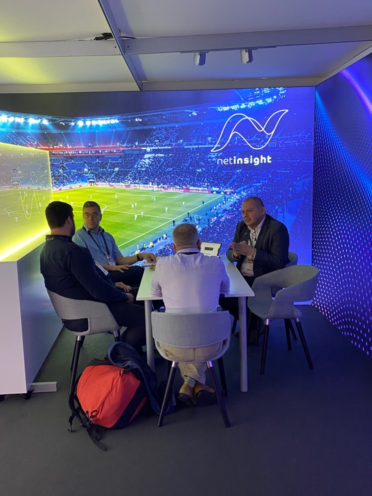 NetInsight's tweet photo. That’s a wrap! Yesterday was the last day at #IBC2022. Our Kristian Mets presented three exciting projects in the Accelerator Zone related to #cloud, #5G and #RemoteProduction. Thank you all for the interesting discussions, let's continue our conversations and see you next year! https://t.co/c9luoo4ibe