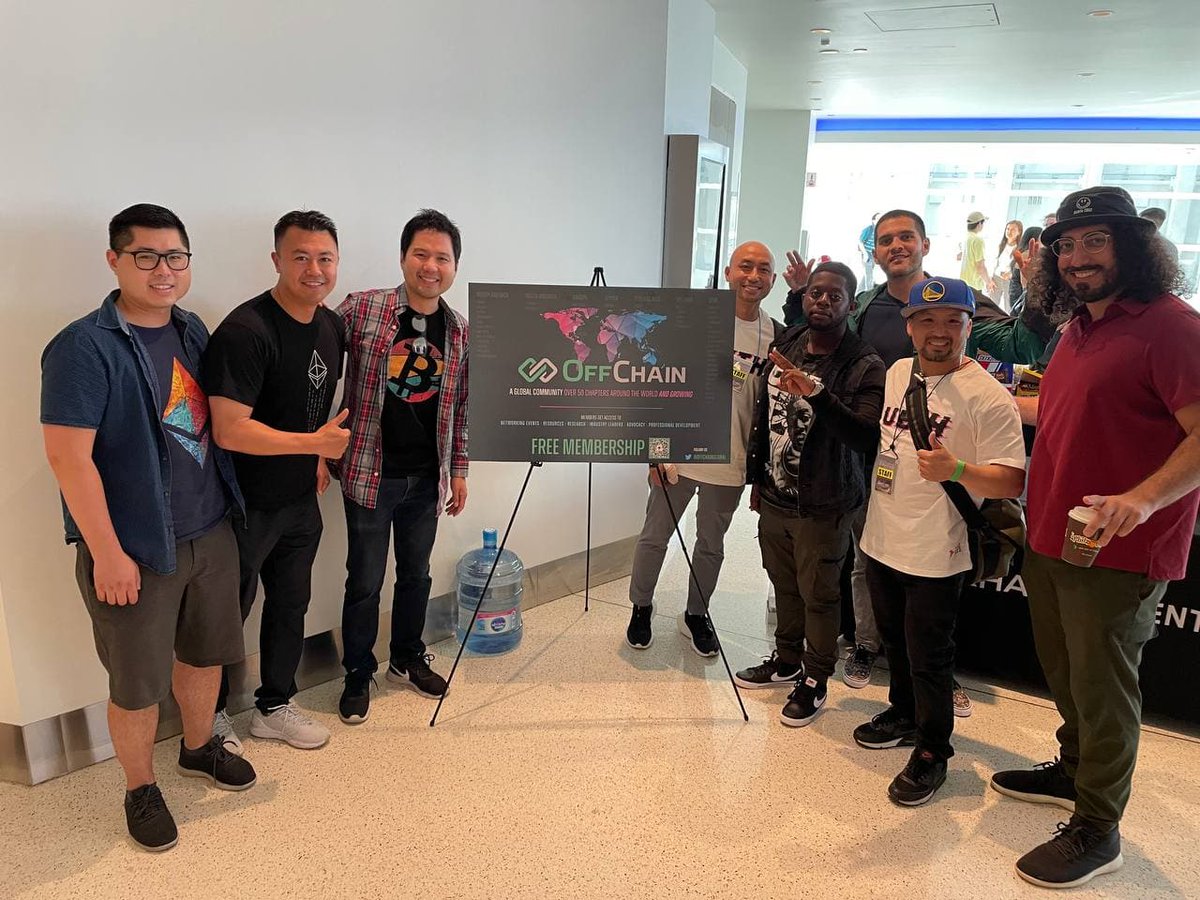 offchainglobal's tweet photo. With #TheMerge coming up this week, we'd like to thank @deUETH once more for inviting our OffChain San Francisco Chapter to join the #EthereumANewEra event and hear what to expect!

It was an honor to join @ethereum @snzholding @AtlasCafe_SF and the T-Rex himself @VitalikButerin! https://t.co/CHgvMcWznY
