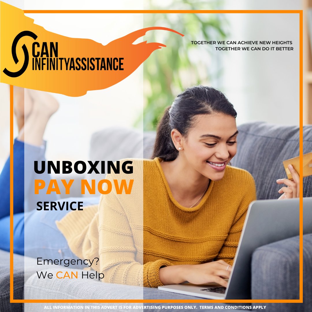 Can_Infinity's tweet image. Unboxing our Innovative Pay Now Services
Expert Services as and when you need it, NO monthly fees!
Do you need a plumber, an electrician, or just a quick tyre change. Visit caninfinity.co.za/pay-now/ or Contact us 011 801 0001