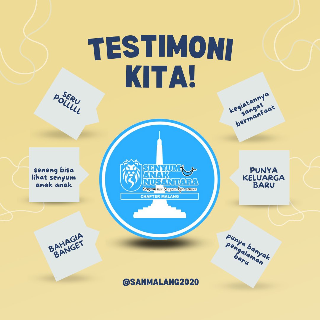 Senyum Anak Nusantara Chapter Malang tweet media