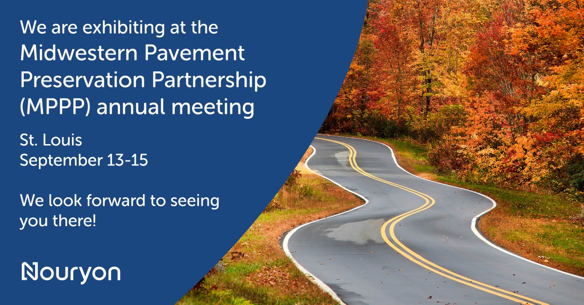 Are you attending the MPPP annual meeting in St. Louis? This meeting provides a forum to share improvements in research, design, and to promote the benefits of Pavement Preservation through application. Learn more about our asphalt applications: bit.ly/3xk6Oit #asphalt