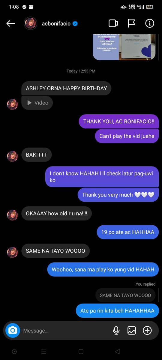shlyrn13's tweet photo. I love u, forever. @BonifacioAc 🤍😭 until now 'di ko pa rin ma-play 'yung vid hueue. Pa-resend na lang po HAHAHAHAH THANK YOU VMUCH🫶🫶🫶 @BonifacioAc https://t.co/Czd28ca9Tg