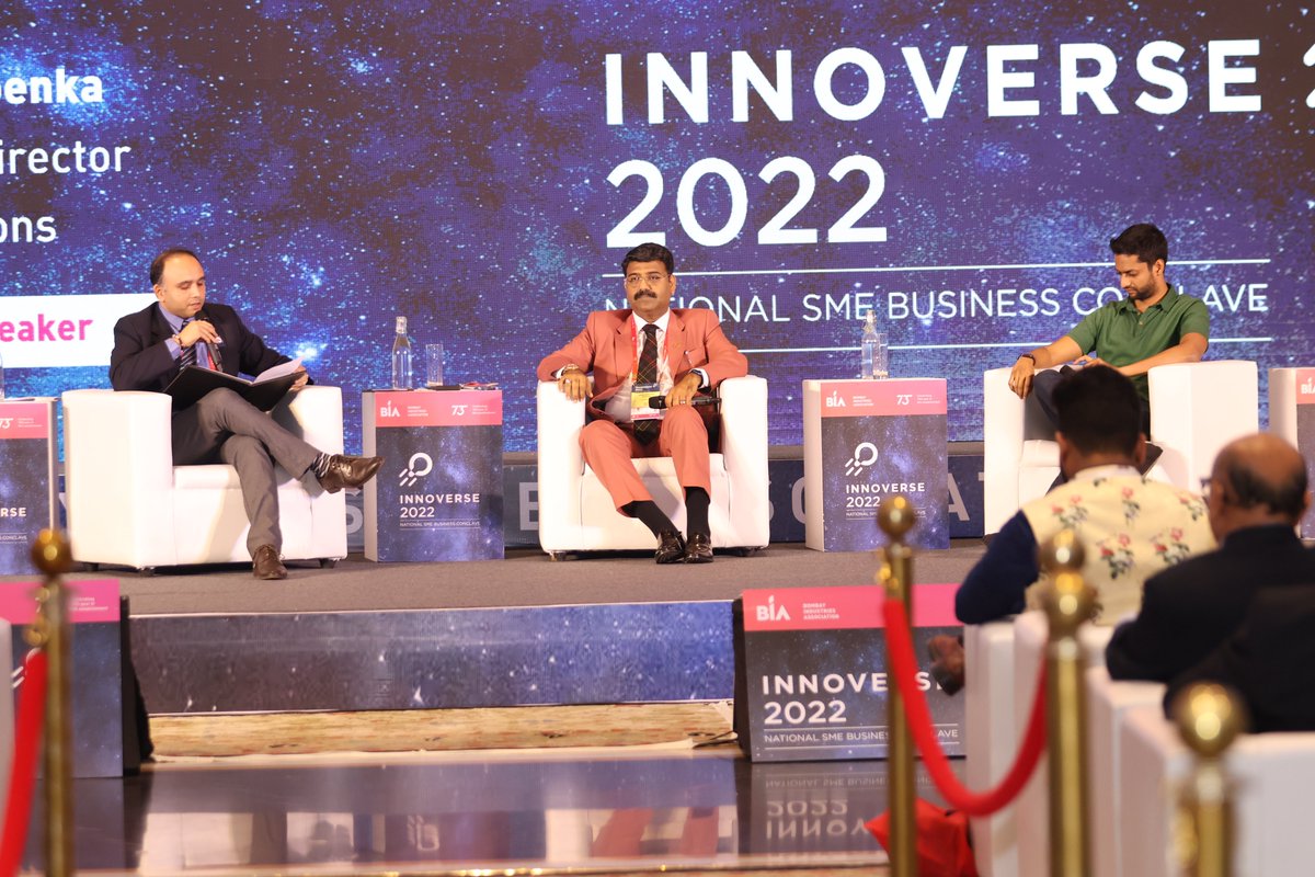 antraweb's tweet photo. Innoverse 2022 was nothing less than amazing!!

The speakers especially @TejasGoenka, our director and @SocialBIA  president Mr. @NevilSanghvi, attendees and virtual atendees added great fervour to the event.

#Innoverse2022 #TallySolutions #BiaEvents https://t.co/kRW58VQtYX