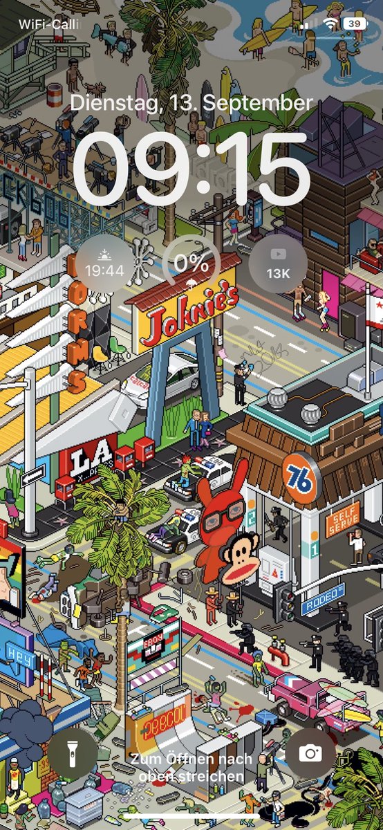 MBommeli's tweet image. Schön oder? 😂

@eBoyArts @Pixel_Dailies #ios16Lockscreen #LockScreen #iOSLockscreen #pixelart #eboy #pixelwallpaper