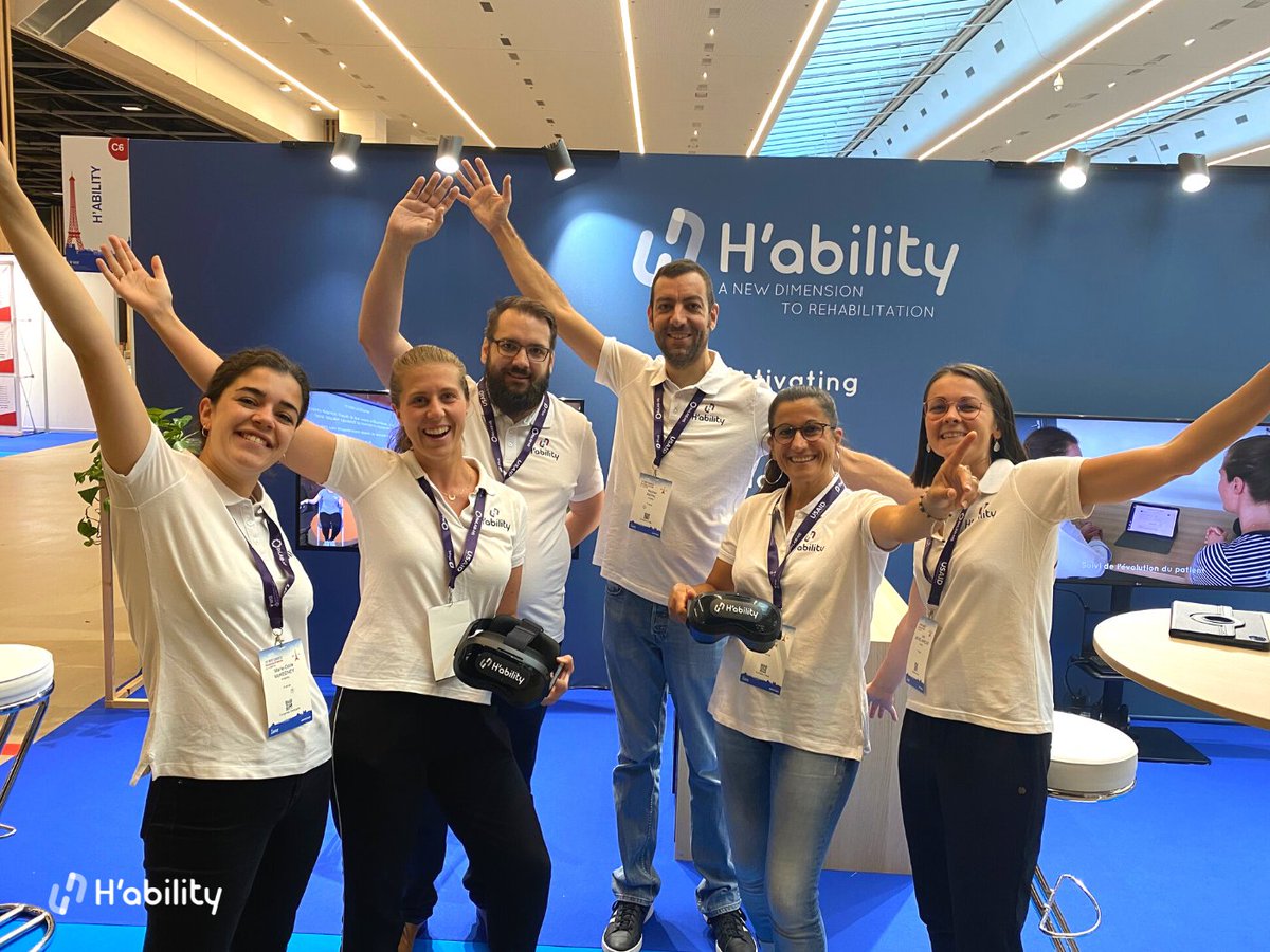 Retour sur le Congrès #WFOT : nous avons réalisé plus de 300 démonstrations avec des #ergothérapeutes du monde entier !
💜 Un IMMENSE merci à vous pour votre accueil et votre participation. Restés connectés, nous avons de beaux projets à venir !
#WFOT2022 #occupationaltherapists