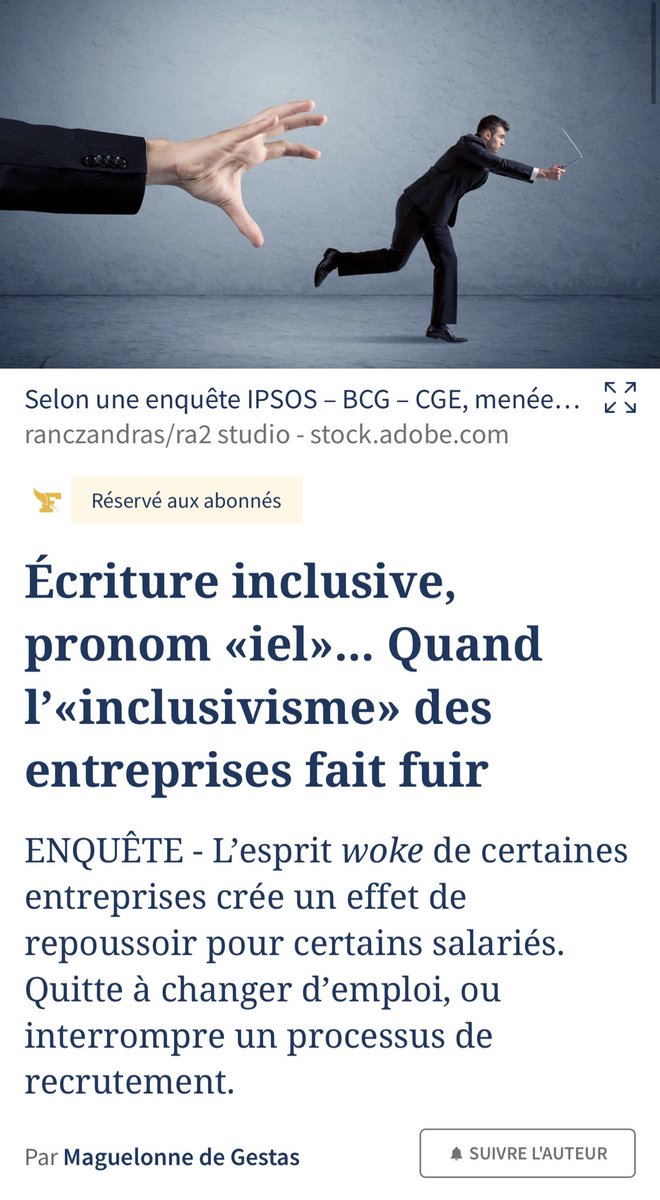 christine_kelly's tweet image. Des parents quittent l’école publique, des salariés quittent les entreprises à cause du wokisme..🤔