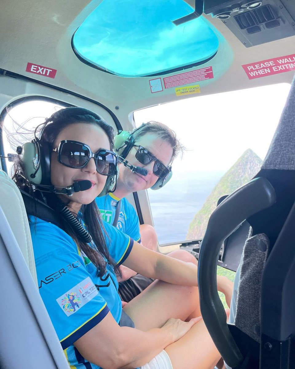 realpreityzinta's tweet image. Hawa main …. On cloud nine ❤️ #pztravel #StLucia #Cpl22 #letherinspireyou #ting