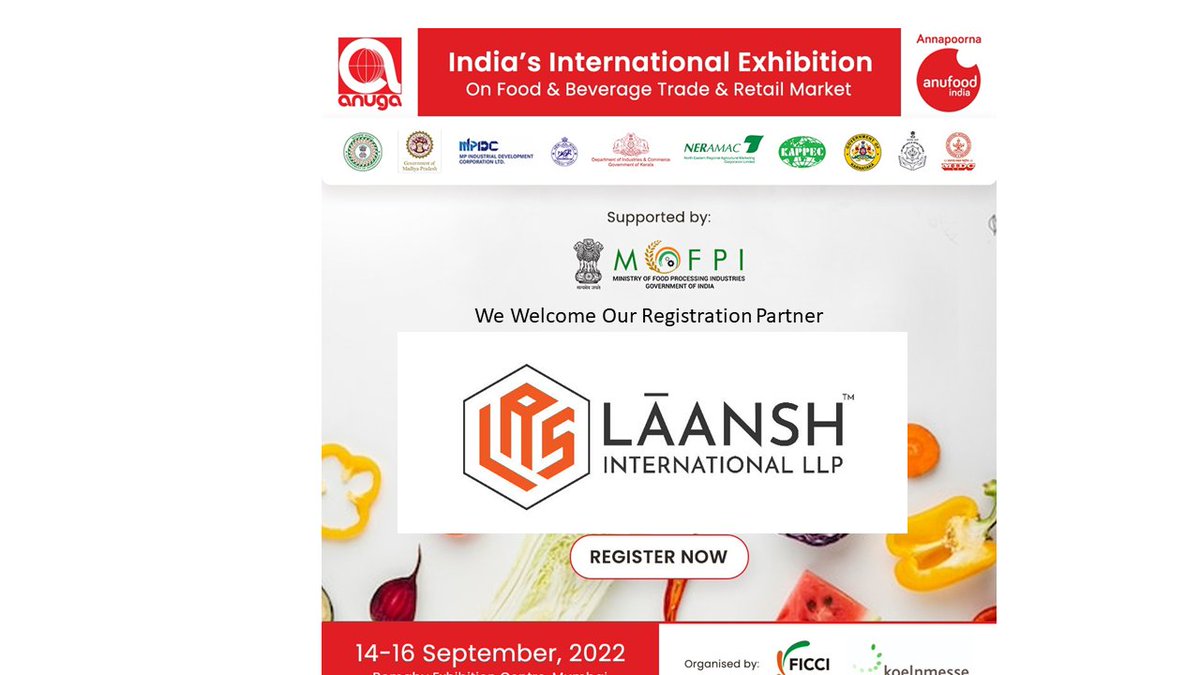 Annapoorna - ANUFOOD India tweet media