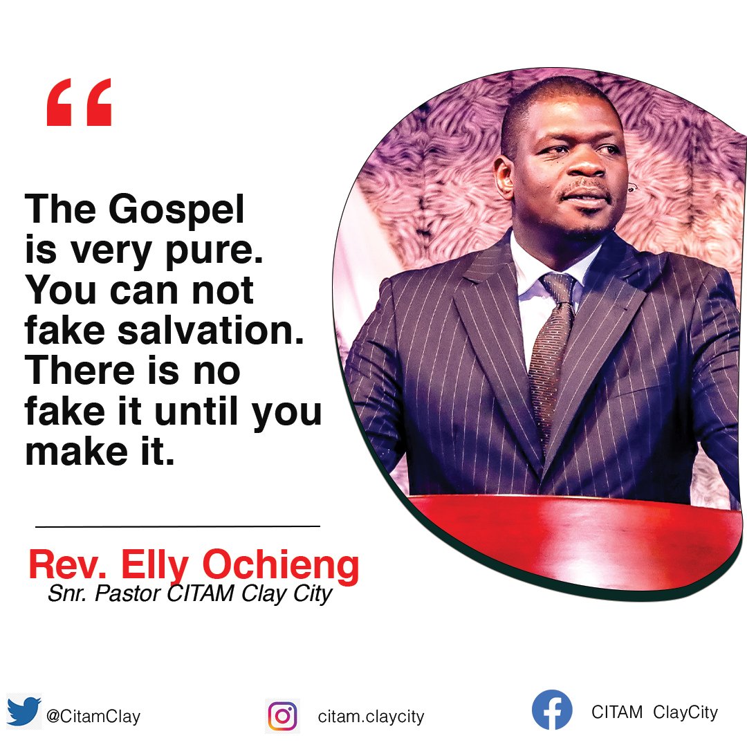 CitamClay's tweet photo. You can not fake salvation.
#punchlinetuesday #citamcc https://t.co/cUfh1sYGay
