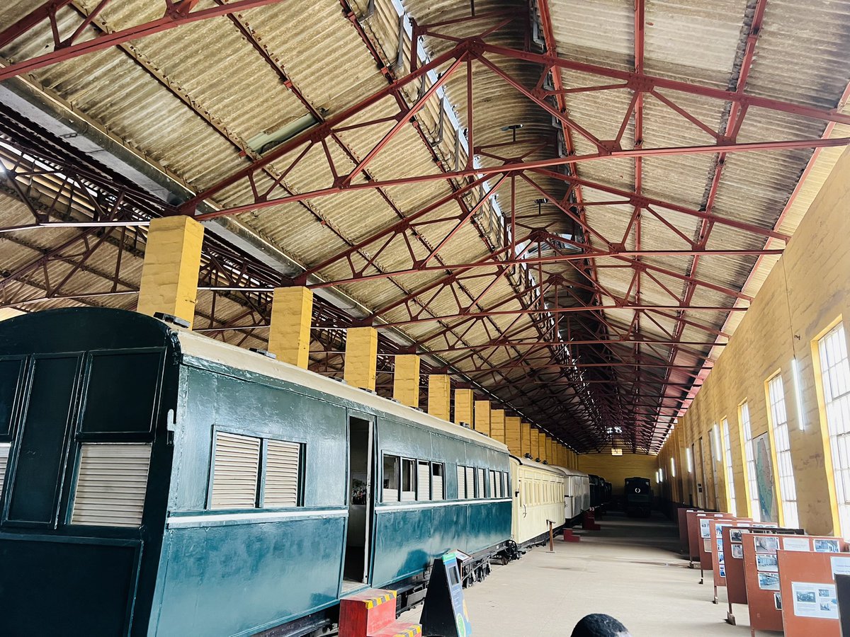RayYogurl's tweet photo. The National Railway Museum is a railway museum in Freetown, Sierra Leone. The Sierra Leone Government Railway closed in 1975. it’s a super space, very well kept and an interesting piece of history! Well worth a visit.☺️ 
#explorefreedom #TourismSierraLeone #Torizmnaallmanbiznes https://t.co/wi1BO5hpWa
