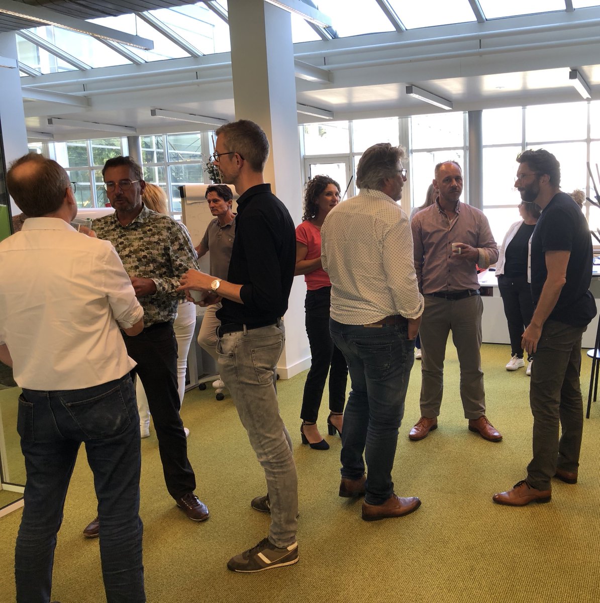 Een goede buur is beter dan een verre vriend! Vandaag haalden we de onderlinge banden nader aan met <a href="/TKIBouwTechniek/">TKI Bouw en Techniek</a> dat net als Building Changes op de 1e verdieping van De Bouwcampus in Delft gevestigd is. De raakvlakken waren evident. Het volgende bakkie koffie staat al gepland