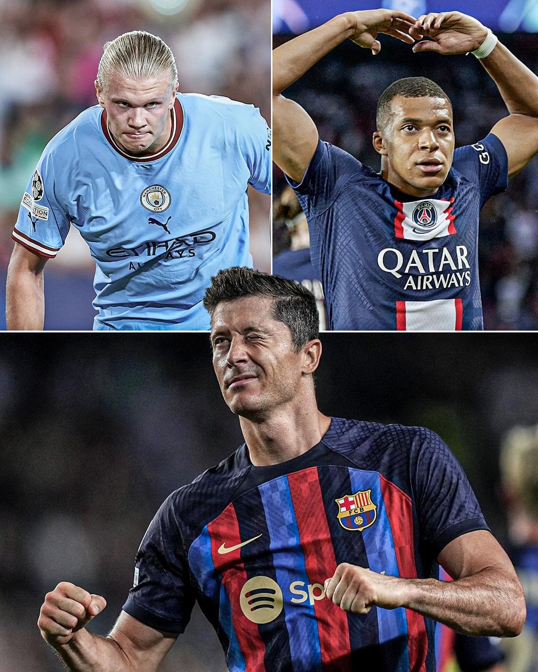 Barça Worldwide on Twitter: "34-Year-old Lewandowski outscoring Prime Haaland and Mbappe in UCL isn't talked about enough!! https://t.co/cVpgThb5V3" / Twitter