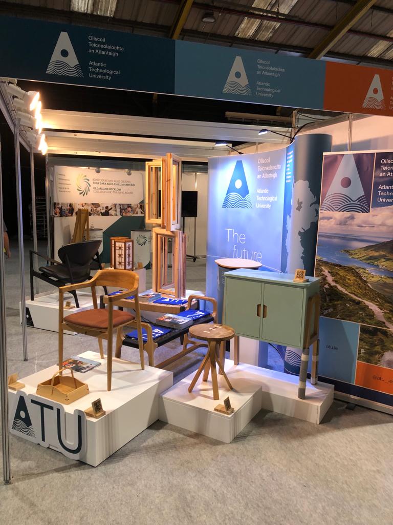 Come visit the <a href="/atu_ie/">Atlantic Technological University</a> stand over the next 3 days at the <a href="/WorldSkillsIE/">WorldSkills Ireland</a> live in the RDS stand E9 &amp; E24 where we have a display of wonderful furniture from <a href="/ATU_Connemara/">ATU Connemara</a> and staff to answer any of your questions.
#worldskillsireland2022 #atuconnemara #practicalskills #furniture