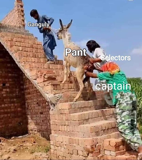 A__hi80's tweet photo. Nobody had a lower average than Rishabh Pant in the first 50 innings for India.

54.0 - Kohli
40.7 - Rahul
32.2 - Dhoni
31.3 - Rohit
29.8 - Raina
28.0 - Yuvraj
27.9 - Dhawan
24.1 - Hardik
23.4 - Rishabh*

Still pant is in the team with 23 avg
But no Sanju in the team https://t.co/Uu5VlCSl8h