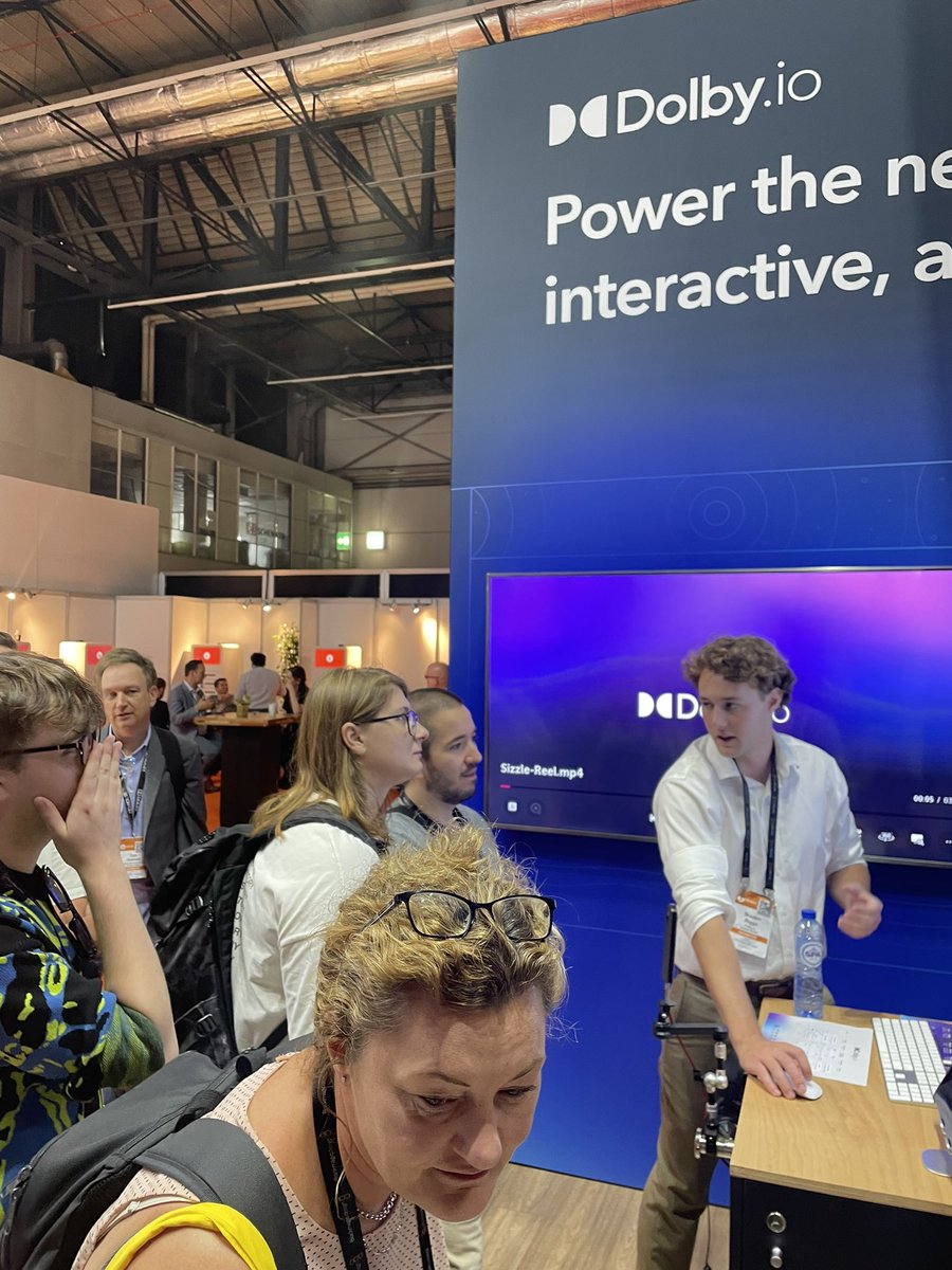 👏 …and that’s a wrap on #IBC2022! 👏 We hope you enjoyed meeting our team, exploring the Dolby.io demos, and learning all about the building blocks of the metaverse. See you next year at <a href="/IBCShow/">IBC</a> 2023! 🎉